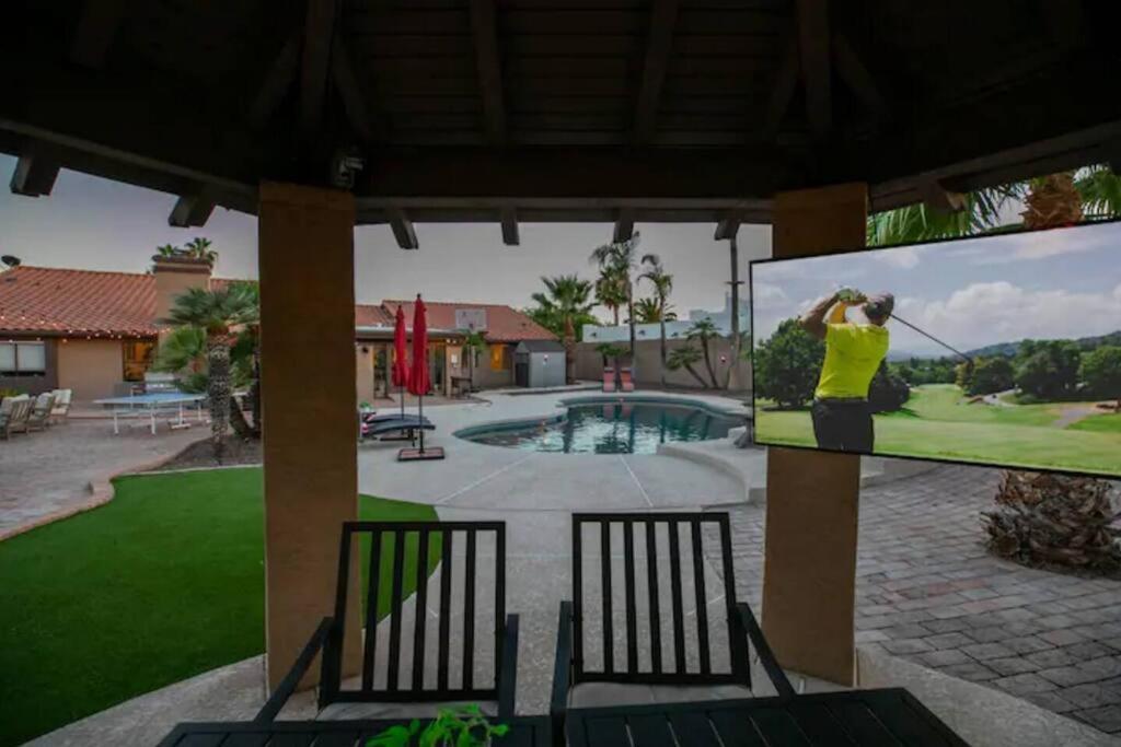 Location In Scottsdale, 8 Bedroom House, Heated Pool, Spa, Game Room, Bbq, Putting Rumah liburan Phoenix